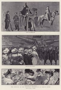 The Opening of the Military Exhibition at Earl